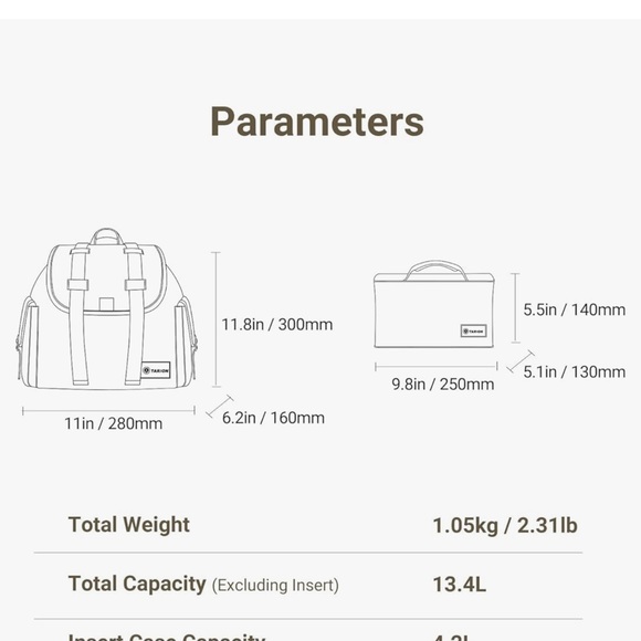 TARION Everyday Camera Backpack - Picture 4 of 9
